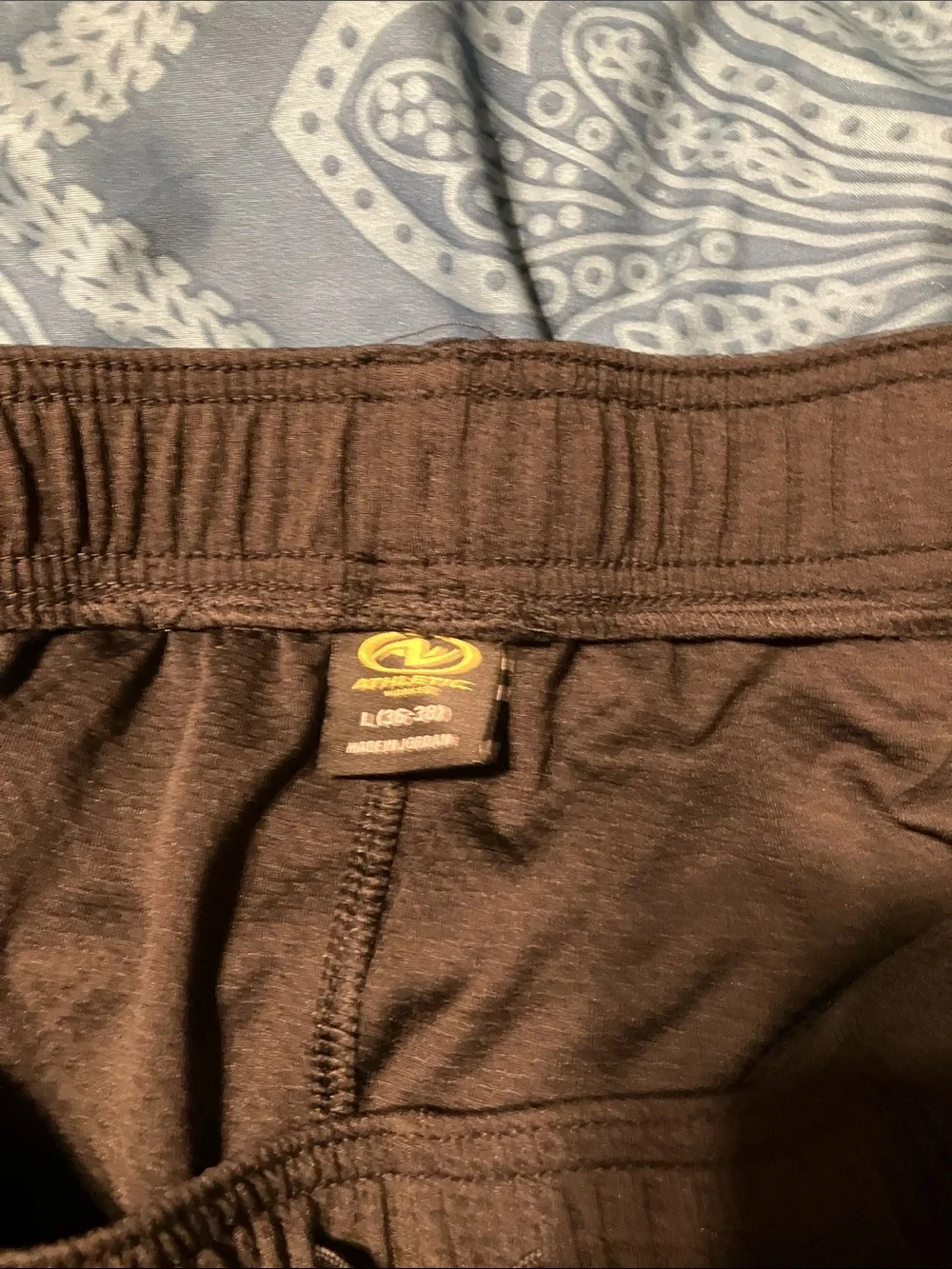 Athletic Works Black Men's Athletic Shorts